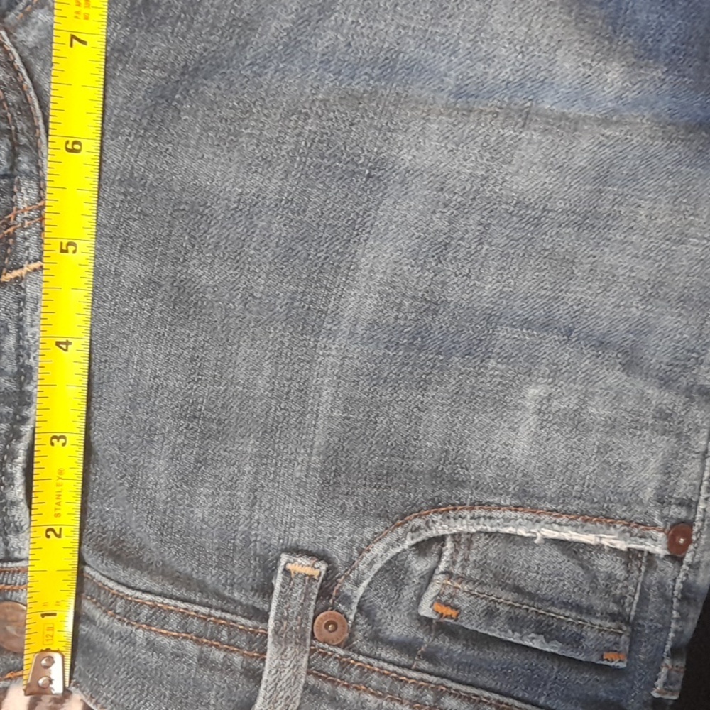 Citizens of Humanity Low Waist Flair Ingrid #002 Medium Wash Denim Jeans - Picture 9 of 12